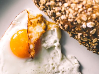 Fried Egg And Integral Bread