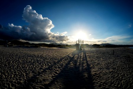White Beach Sand Under Blue Sky During Daytime photo
