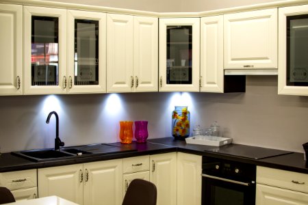 White Kitchen Cabinet photo