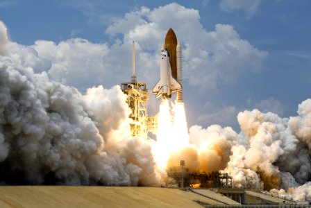 Space Rocket Launching