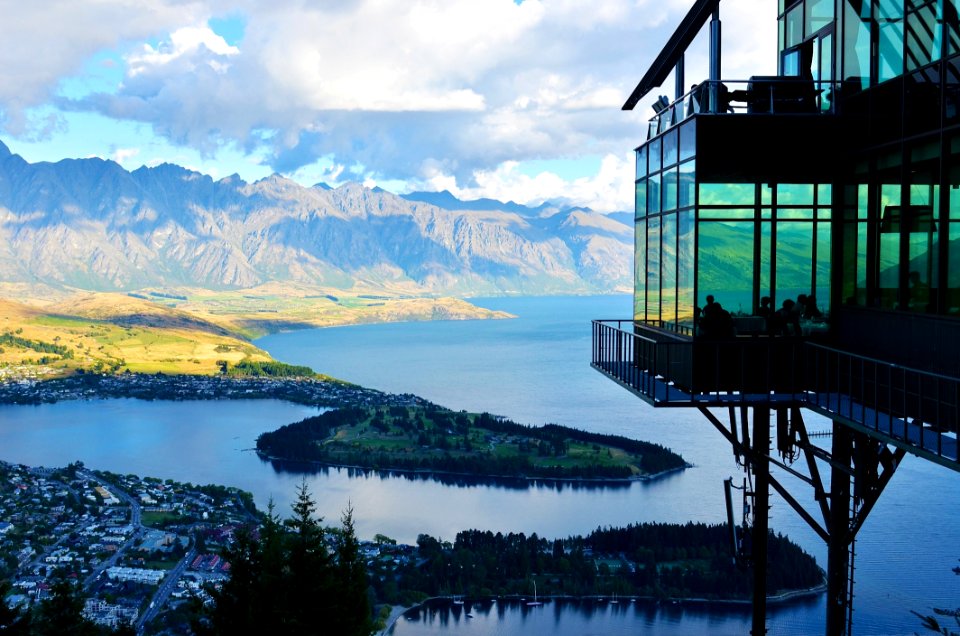 Restaurant Above A Lake