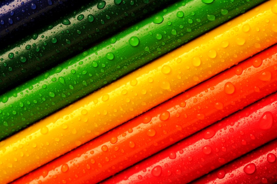 Color Red Blue Green Pink Orange And Yellow