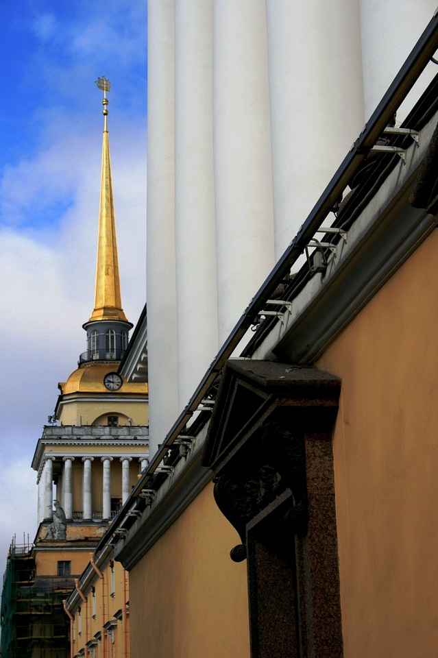 Admiralty navy yellow