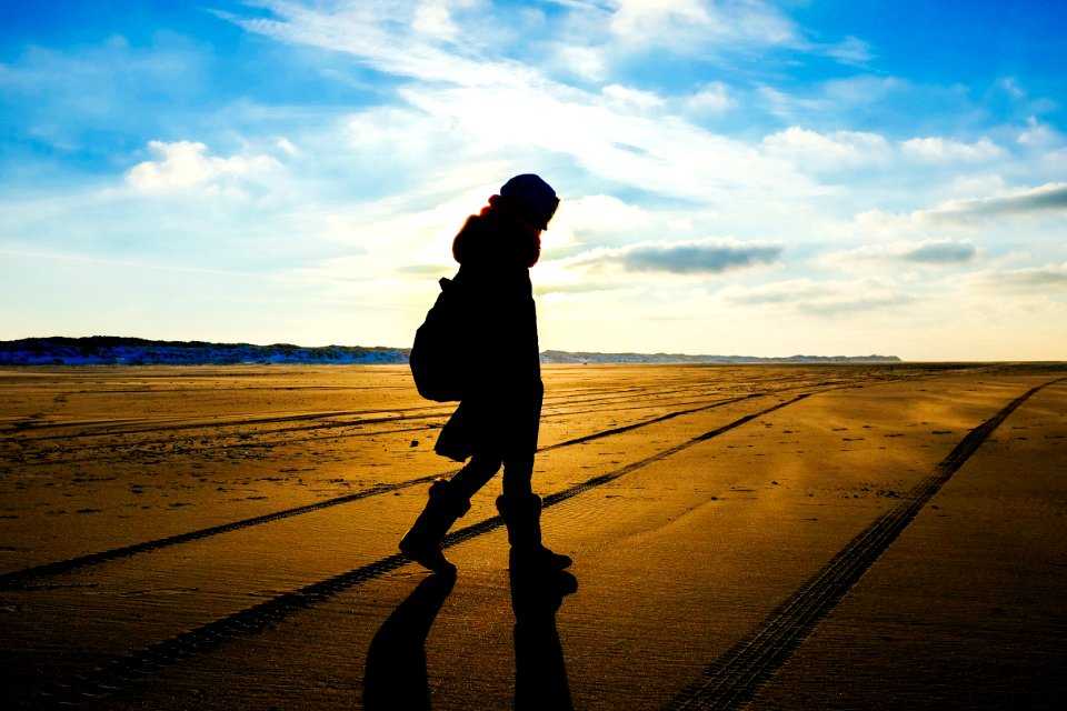 Person Silhouette During Daytime photo