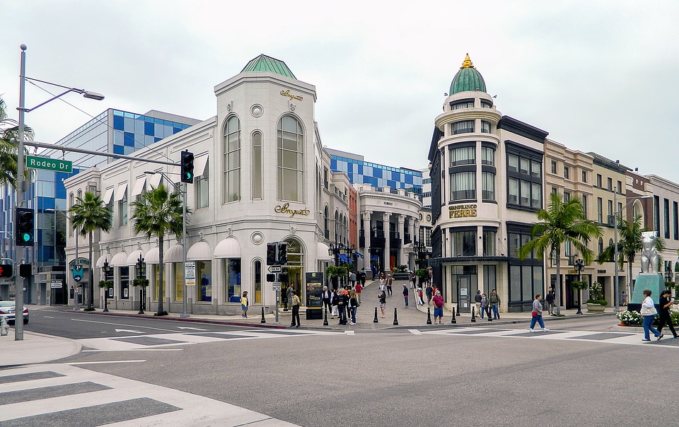 Shopping california famous
