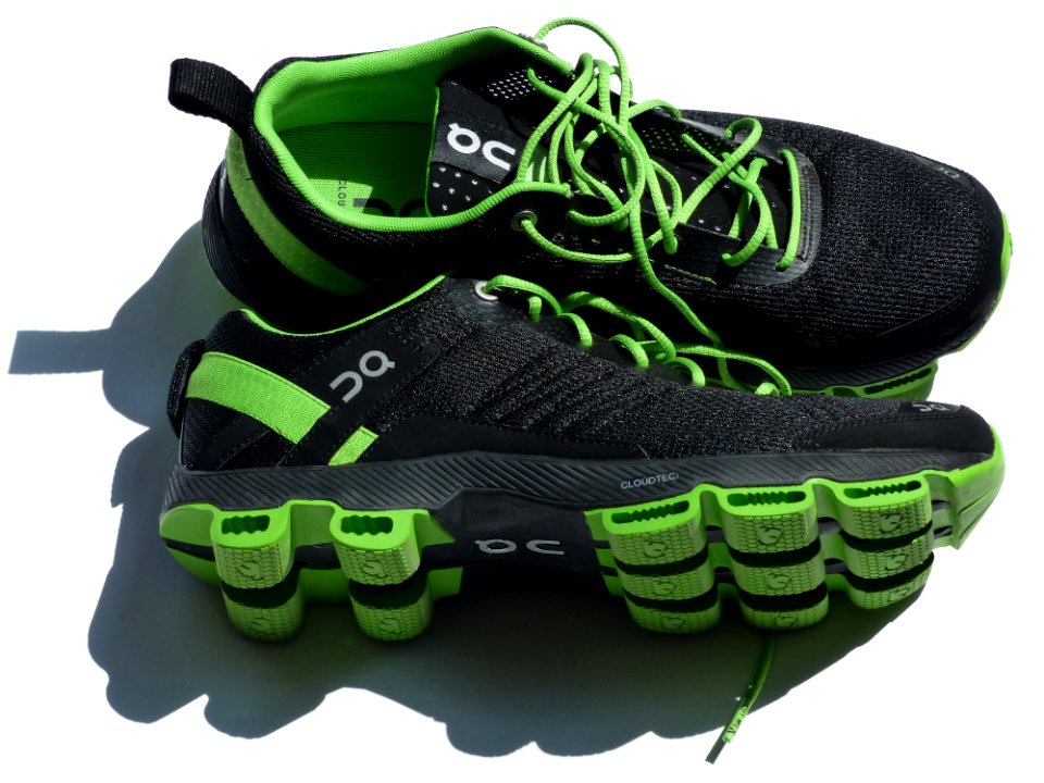 Black Green Sneakers