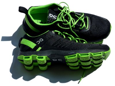 Black Green Sneakers