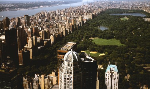 Central Park and New York's Upper West Side. Original image from Carol M. Highsmith’s America, Library of Congress collection. photo