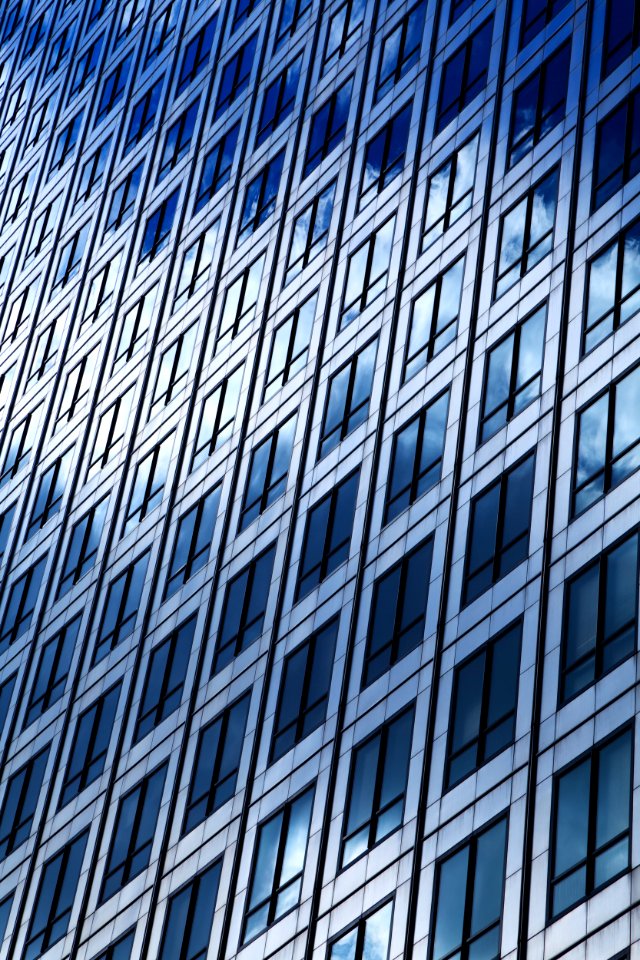 Gray And Black Glass Building photo