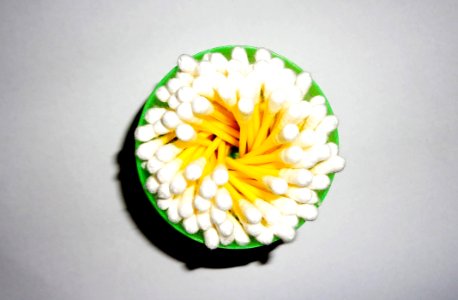 Cylindrical Box Of Cotton Buds