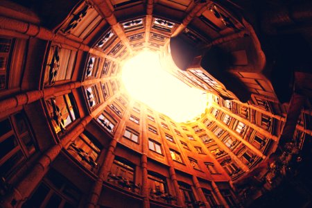 Sunny Indoor Atrium
