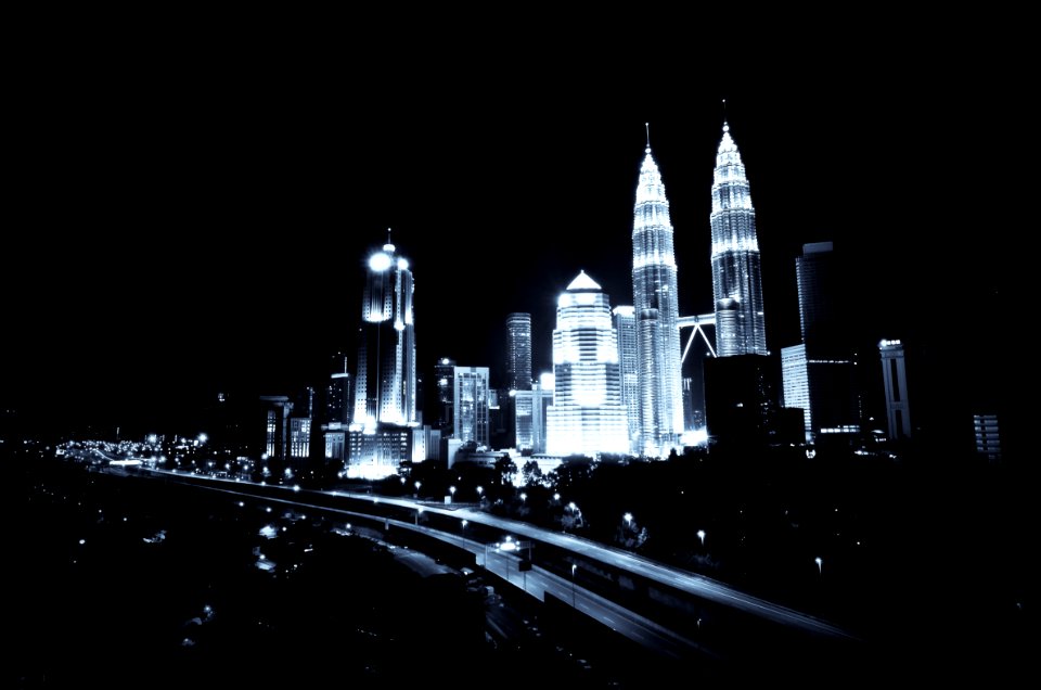 Grayscale Photography Of A High Rise Buildings