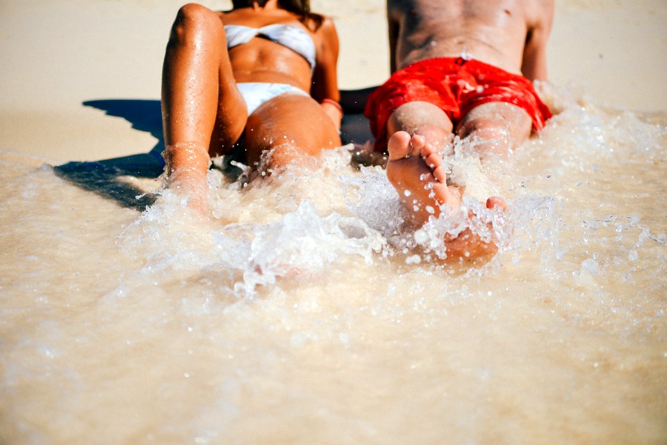 Couple On The Beach