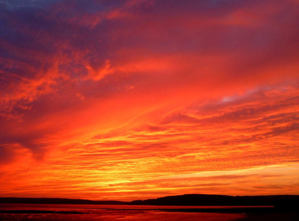 Clouds At Sunset photo