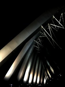 Low Angle Photo Of Designers Structure During Nighttime
