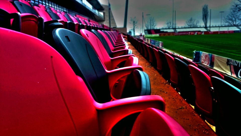 Empty Baseball Stadium Seats