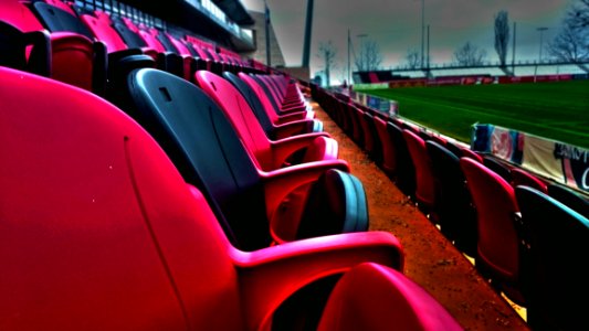 Empty Baseball Stadium Seats
