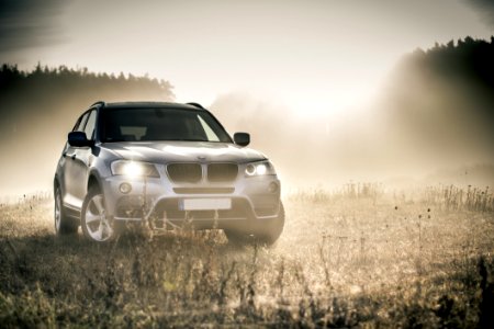 Silver Bmw Suv