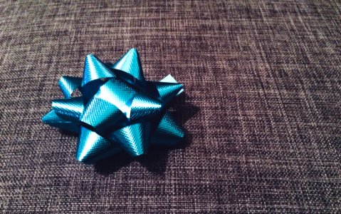 Blue Bow
