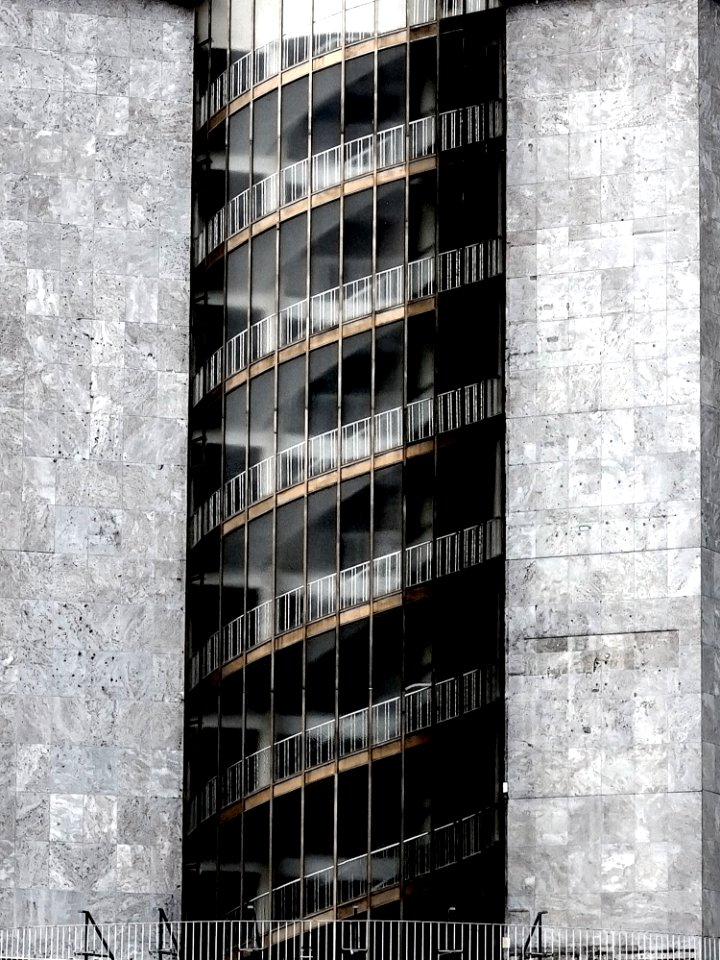 Gray Concrete Glass Building photo