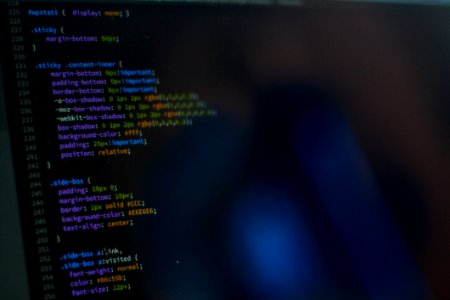 Purple And Green Computer Screen Type