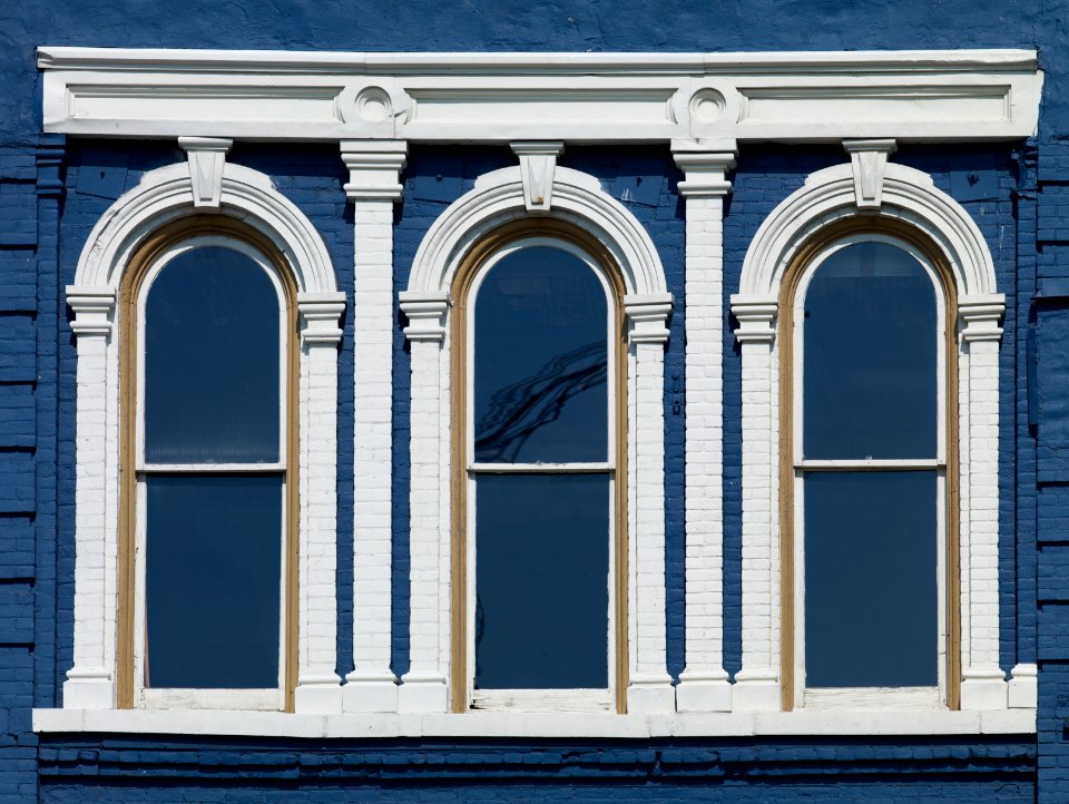 Historic window detail, Port Huron, Michigan (2008) by Carol M. Highsmith. Original image from Library of Congress.
