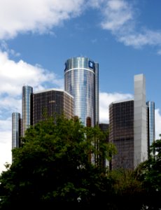 General Motors Building, Detroit, Michigan (2006) by Carol M. Highsmith. Original image from Library of Congress.