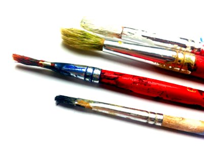 4 Paint Brushes photo