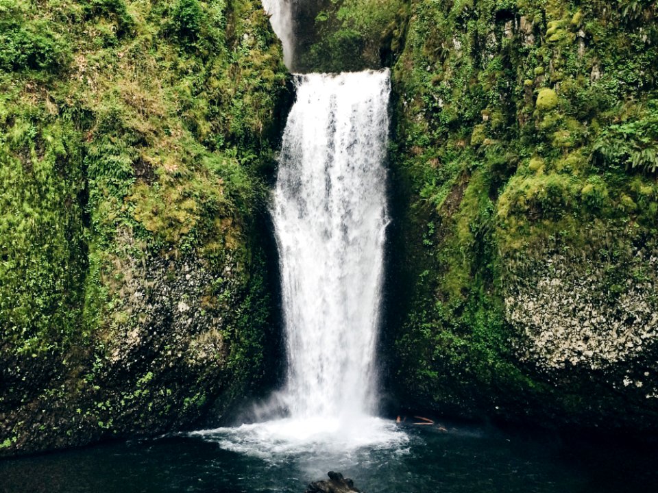 Waterfall In Countryside