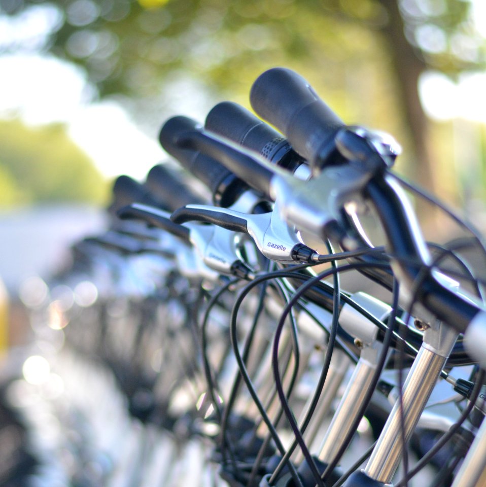 Gray And Black Bicycles During Daytime