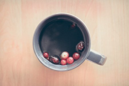 Berry Tea In Mug photo