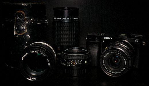 Black Sony Dslr Camera And Lens photo