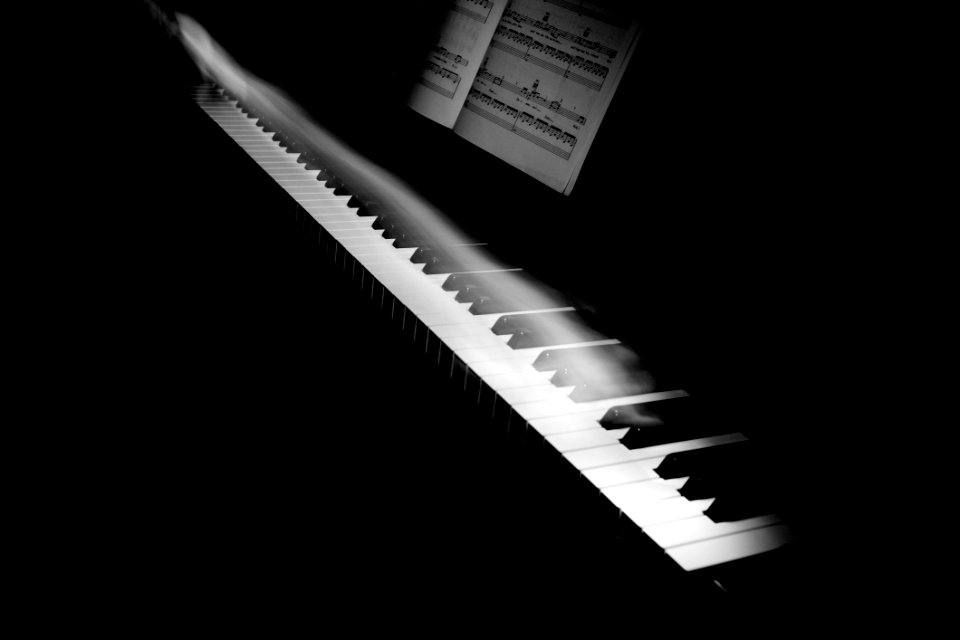 Black Electric Organ