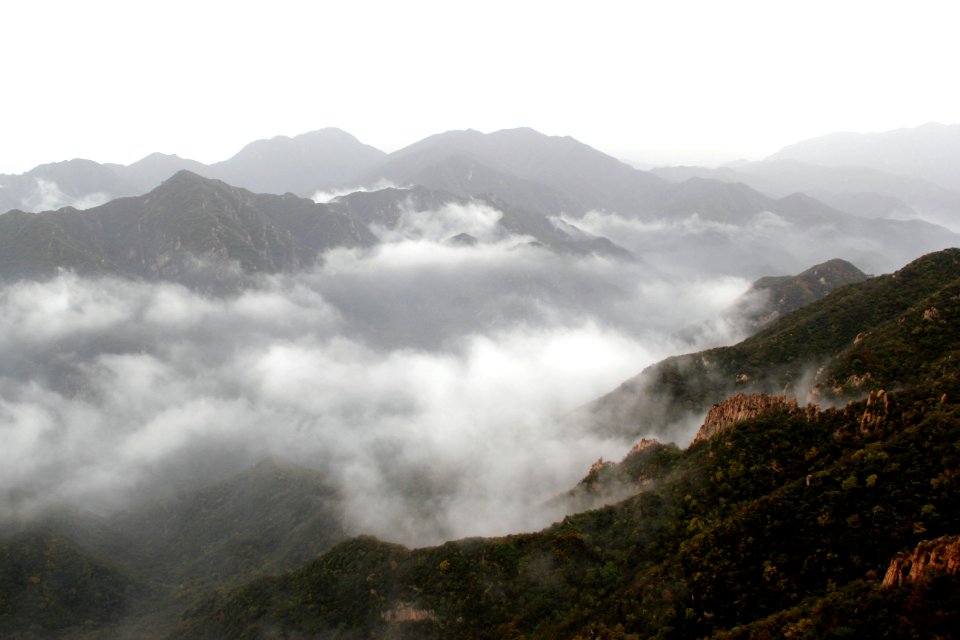 Clouds Over Mountain Valley