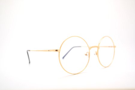 Gold Frame Eyeglasses photo