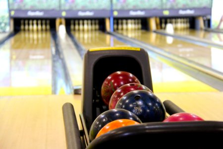 Shiny Bowling Balls