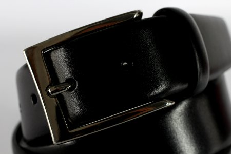 Black Leather Belt photo
