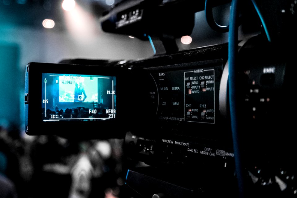 Black Camera Recorder