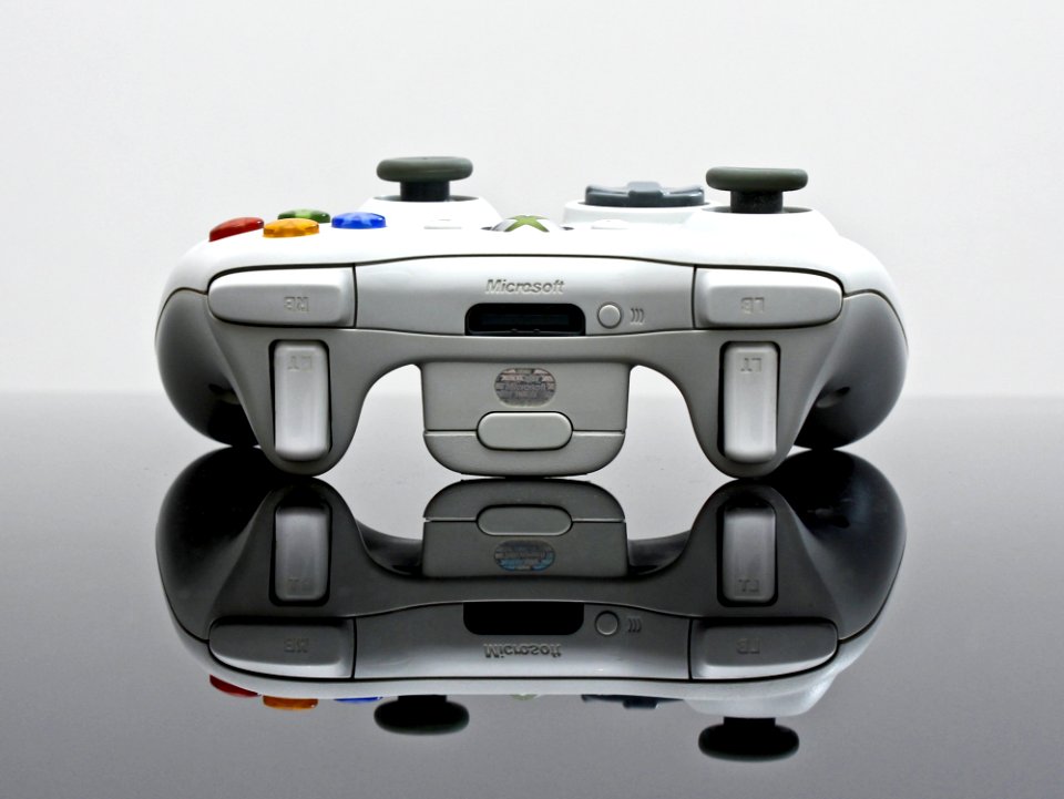 Gray Xbox 360 Game Controller