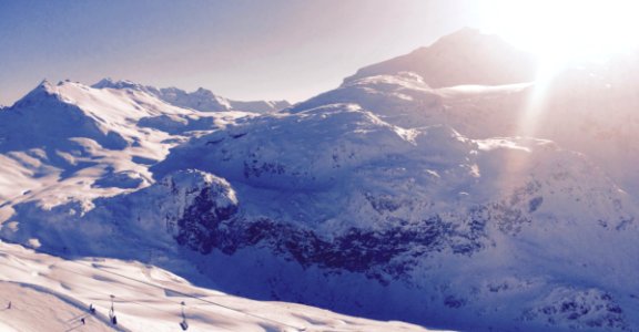 White Snowy Mountain During Daytime