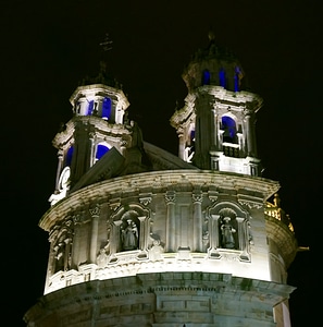 Night blue yellow