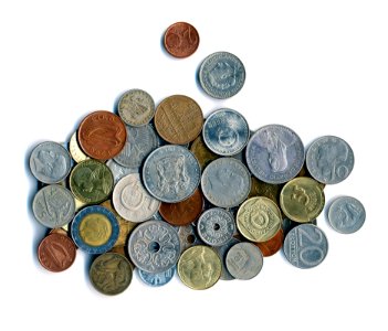 Silver And Brass Coins photo