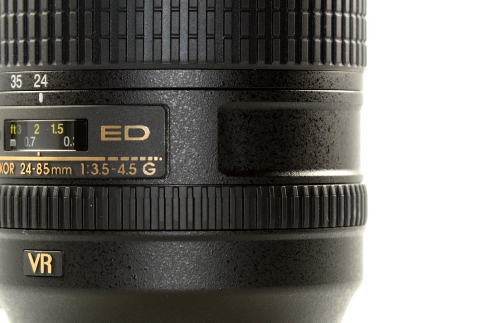 Black Vr Dslr Camera Lens