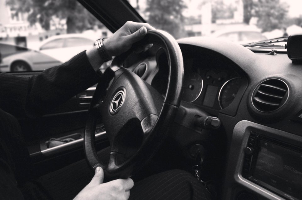 Hands On Car Steering Wheel