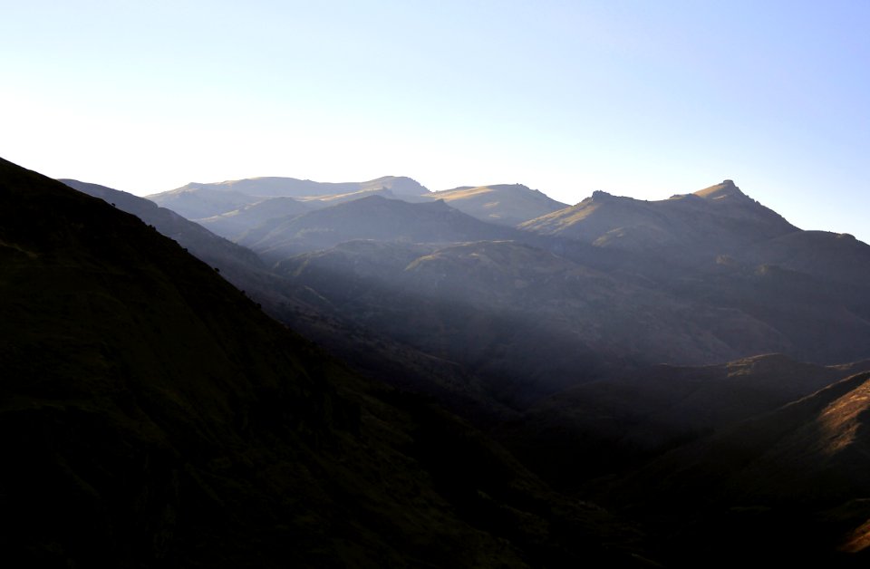 Mountain Landscape On Sunny Day