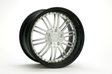 Chrome Multi Spokes Car Wheel photo