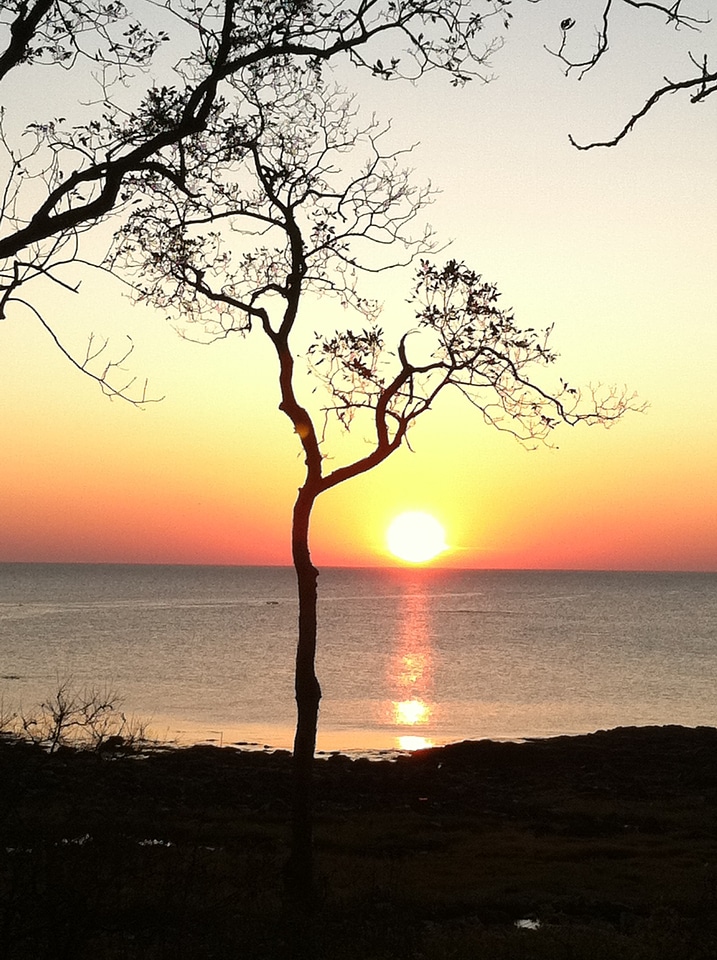 Peaceful light shining