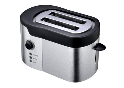 White And Black Two Sliced Bred Toaster photo