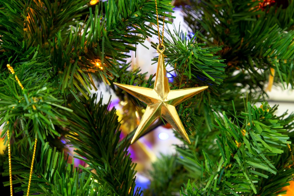 Star On Christmas Tree