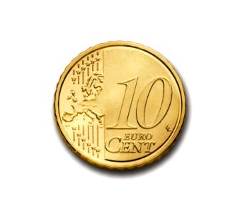 Ten Cent Euro Coin